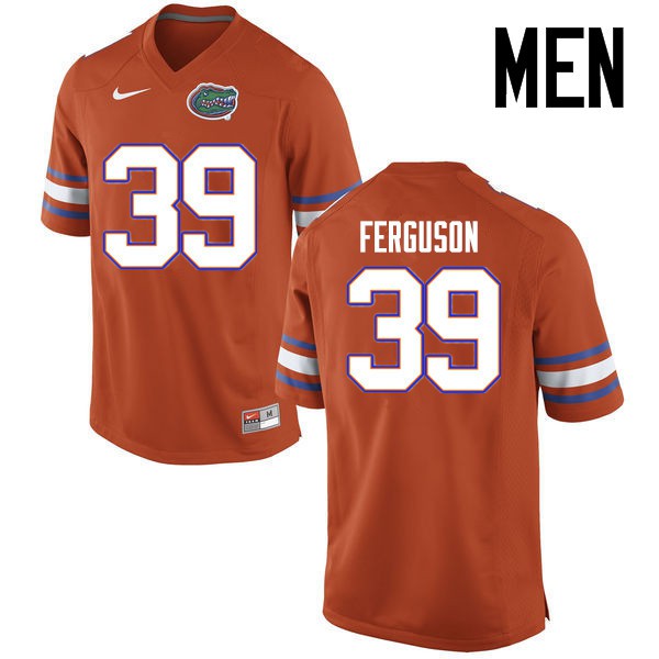 Florida Gators Men #39 Ryan Ferguson College Football Jerseys Orange
